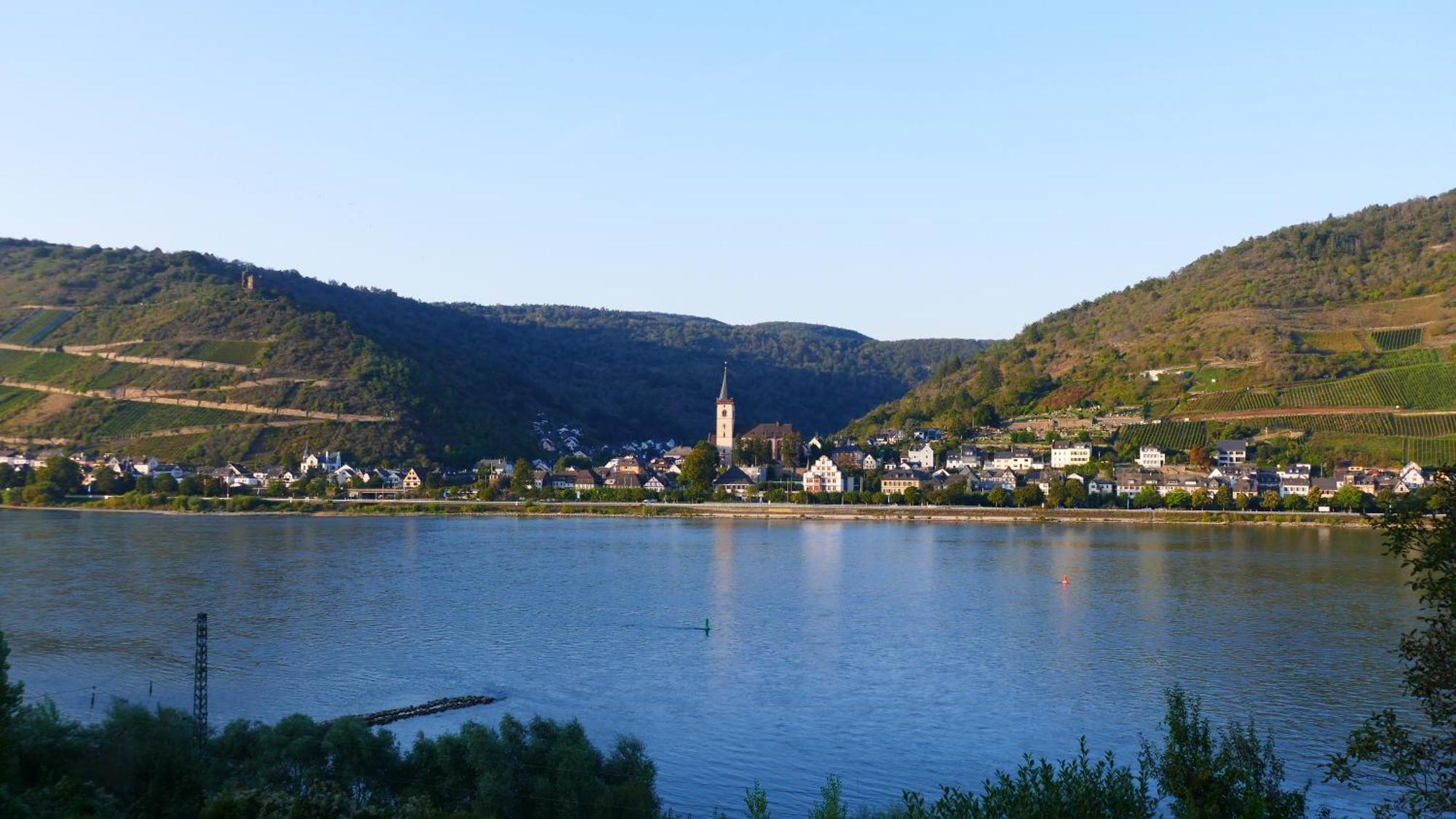 Apartment Mit Rheinblick Oberdiebach Ngoại thất bức ảnh